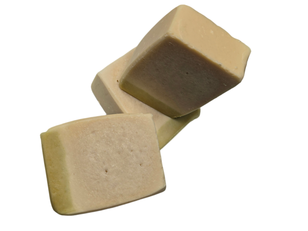 Oatmeal And Cucumber Seed Oil All-Natural Cold Process Soap