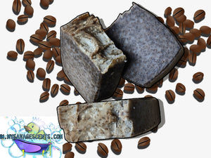 All-Natural Plant Based Coffee Bean Cold Process Soap