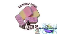 Load image into Gallery viewer, All Natural Donkey Milk &amp; Black Castor Oil Cold Process Soap
