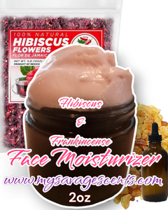 Hibiscus & Frankincense Rose Hydrating Face Cream