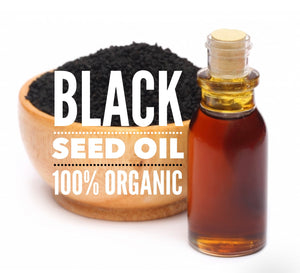 Black Cumin Seed Oil - Edible - 100% Pure and Organic - Virgin - Cold Pressed - Premium