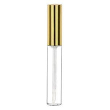 Load image into Gallery viewer, Premium Clear &amp; Gold Empty Lip Gloss Tubes / Containers - 10 ML - Wholesale
