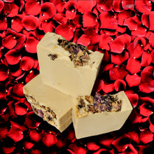Load image into Gallery viewer, Rose Water Cold Process Soap Vegan
